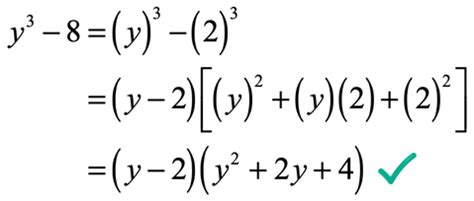 Factoring Sum And Difference Of Cubes