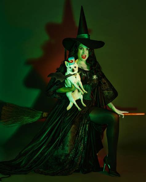 Wicked Witch Pin-Up Halloween Costume - Charm Patterns