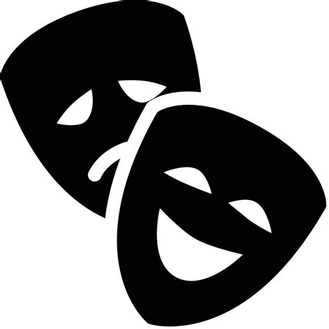 Drama Mask Theatre PNG Picture | PNG All