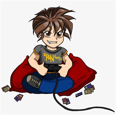 Anime Boy Clipart Gamer Gamer Boy Png Transparent Png X | The Best Porn ...