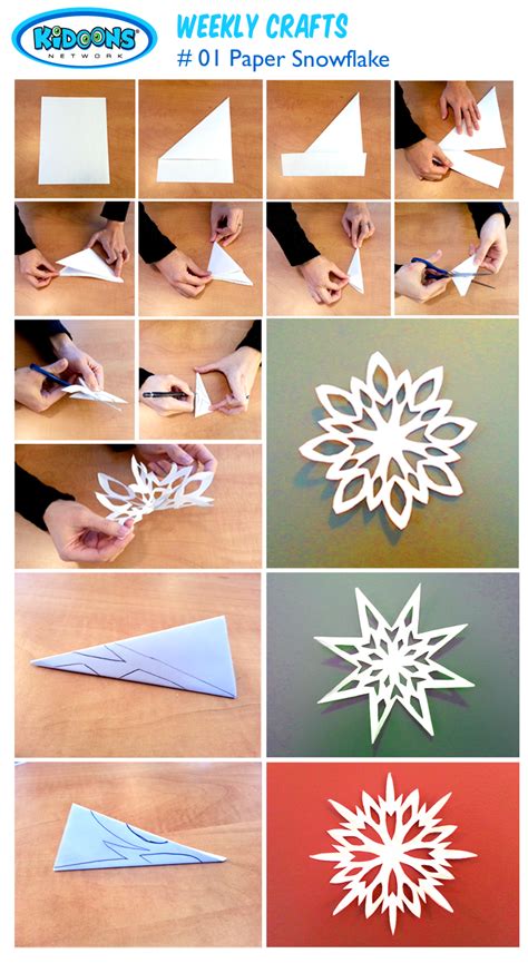 Fun for kids: creating paper snowflakes! Try the patterns or make your ...