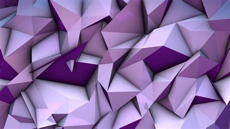 Cool 3D Purple Geometric Shapes Background HD Cool 3D Background Wallpapers | HD Wallpapers | ID ...