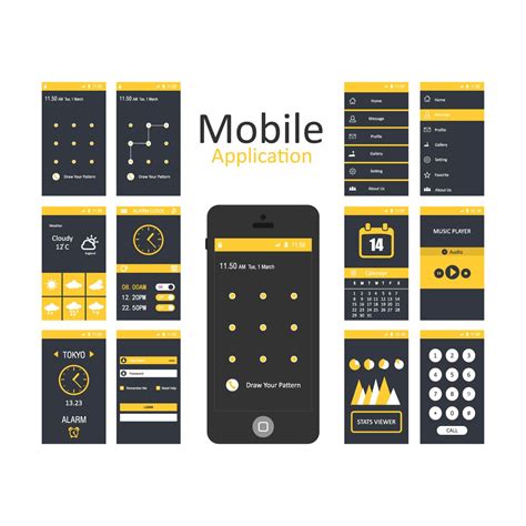 Mobile App Design Templates Free