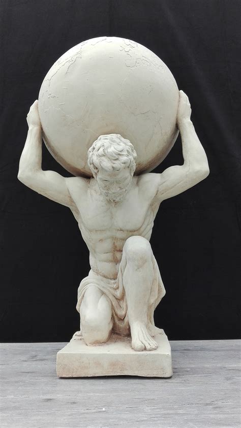 Phenomenal Big Statue of Atlas - Etsy UK