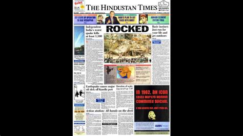 HT This Day: January 27, 2001 -- Independent India’s worst quake kills ...