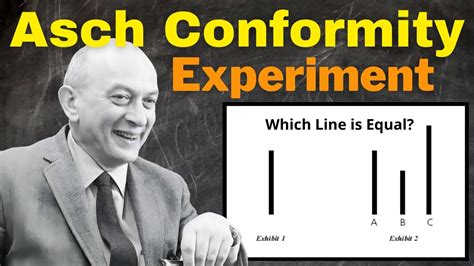 Asch Conformity Experiment Explained | Line Conformity Study | Solomon ...