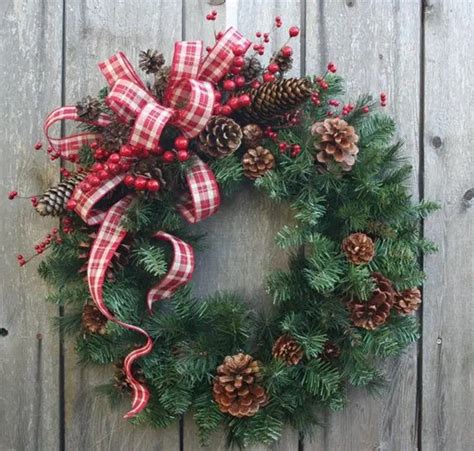 36 Beautiful Country Christmas Wreaths Ideas 17 (With images) | Christmas wreaths diy, Christmas ...