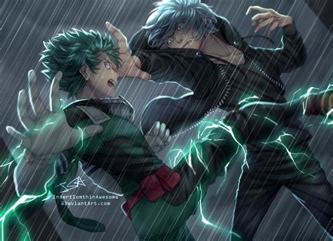 Boku No Hero Academia Deku Vs Shigaraki - Academypaper | Boku no Hero