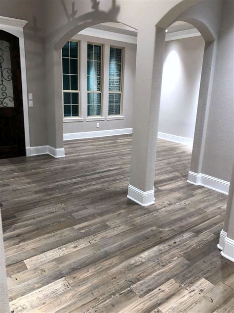 Love this photo of our Barnwood hand scraped Doug Fir flooring sent in ...