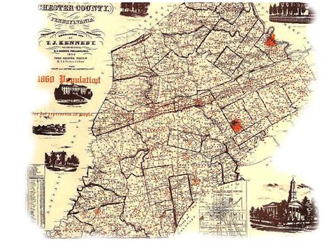 Chester County Pennsylvania Maps