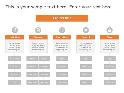 WBS Project Management PowerPoint Template