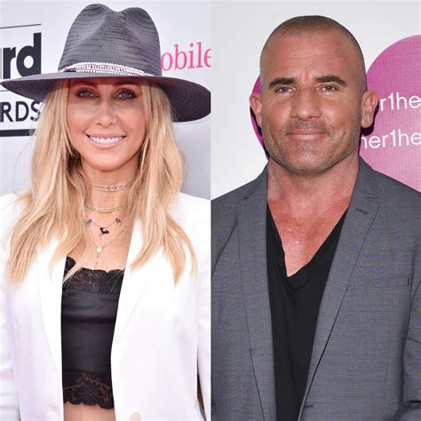 Tish Cyrus Debuts Romance With Prison Break's Dominic Purcell