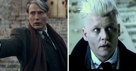 'Grindelwald and Grindelwald': Johnny Depp and Mads Mikkelsen exchange ...