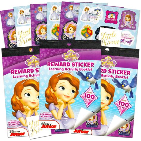 Buy Disney Princess Sofia The First Stickers Party Favors ~ Over 300 Reward Stickers and ...