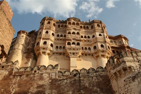 Jodhpur Palace in Rajasthan, India Stock Photo - Image of building, marwar: 6750890