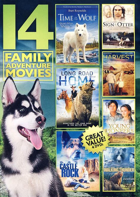 14 Family Adventure Movies (Value Movie Collection) on DVD Movie