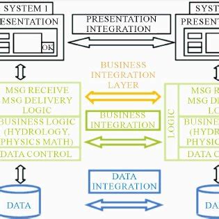 Illustration of different types of integration. | Download Scientific ...