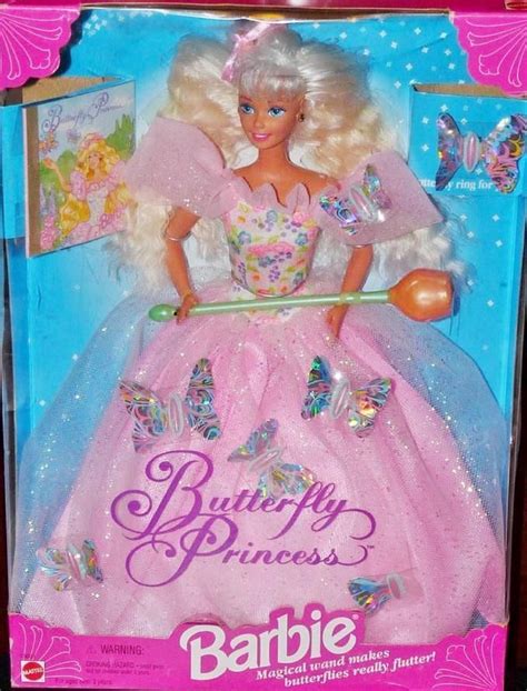 Butterfly Princess Barbie. Had a wand that would make the butterflies on her dress move ...