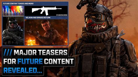 HUGE Modern Warfare 2 Content Update is Bringing Back Fan Favorites… (Velikan, Graves, Bonus ...