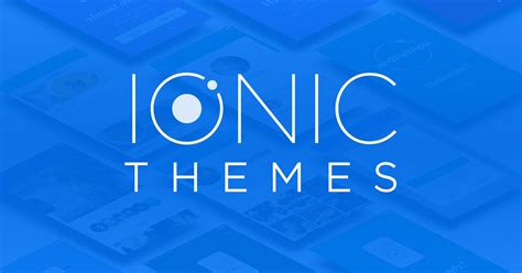 Best Ionic Templates | Learn Ionic Framework