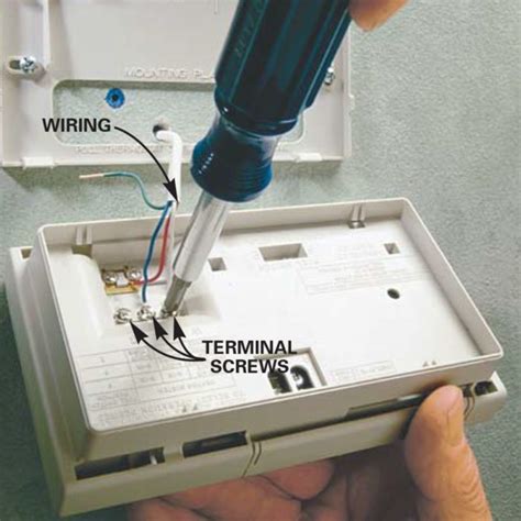 How to Install a Thermostat | Family Handyman