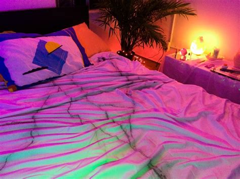 Pink neon led lights in bedroom | Neon bedroom, Aesthetic bedroom, Bedroom decor