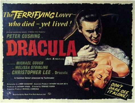 Hammer Horror - 100 Years of Movie Posters - 01 | Dracula, Classic ...