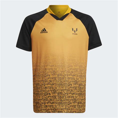 adidas MESSI 10 JERSEY - Gold | adidas India