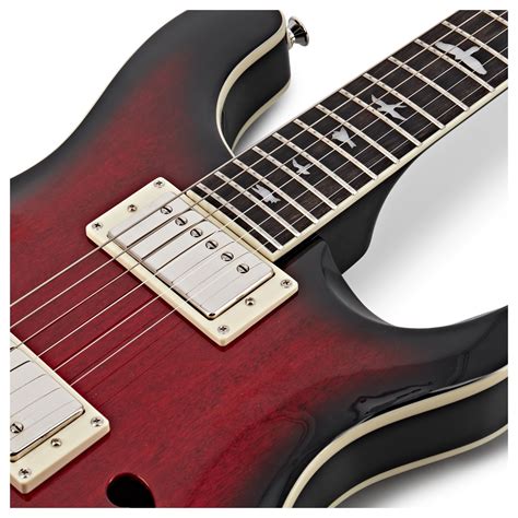 PRS SE Standard Hollowbody, Fire Red Burst at Gear4music