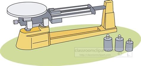 Science Clipart-science equipment triple beam balance