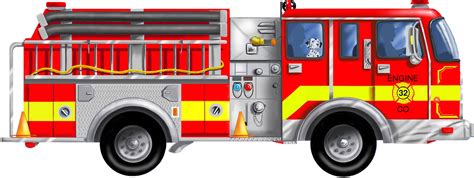 Fire truck fire engine clipart image cartoon firetruck creating ...