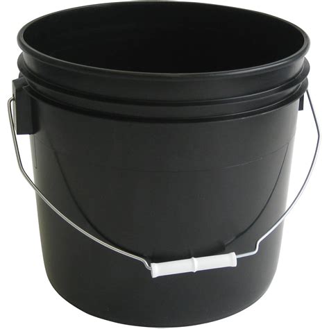 Argee 3.5 Gallon Black Bucket, 10-Pack - Walmart.com - Walmart.com