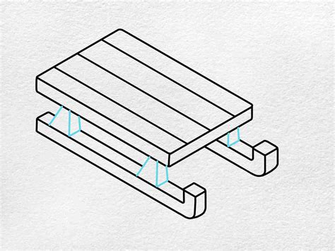 How to Draw a Sled - HelloArtsy