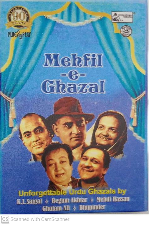 Inreco Music Card- Mehfil-e- Ghazal-Unforgettable Urdu Ghazals by K. L. Saigal, Begum Akhtar ...