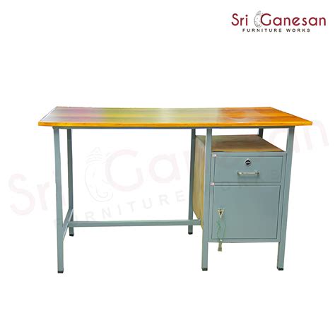 Steel/Plywood Office Table - Sri Ganesan Furniture