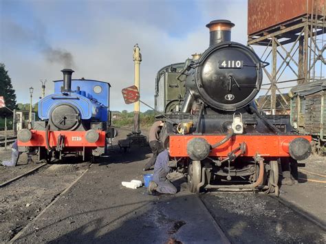 Steam Locomotives at The East Somerset Railway Cranmore