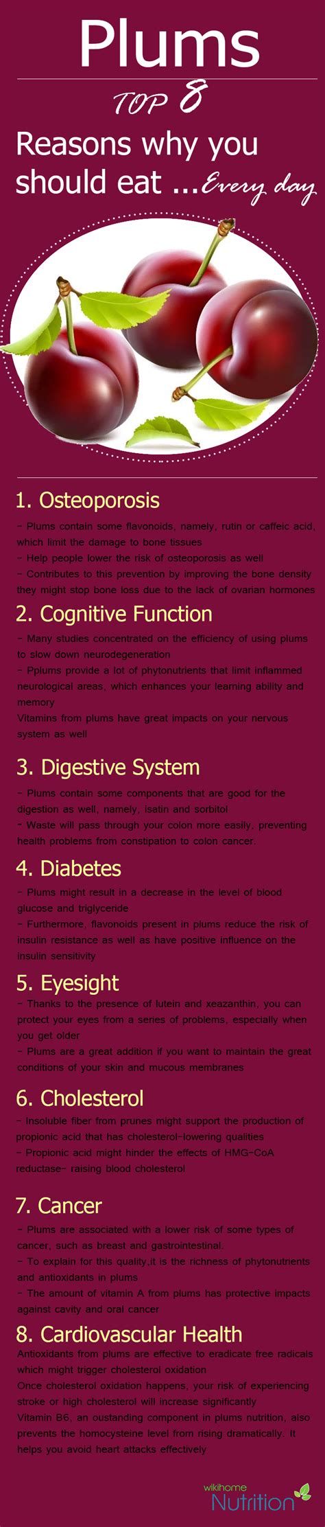 Health benefits of Plums: top 8 reasons why you should eat plums ...