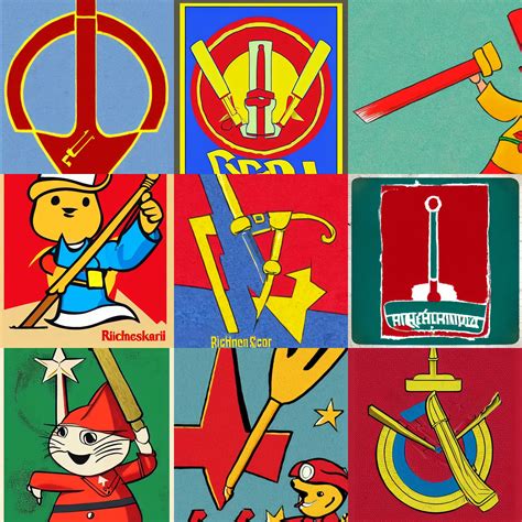 detailed hammer and sickle symbol by richard scarry | Stable Diffusion | OpenArt