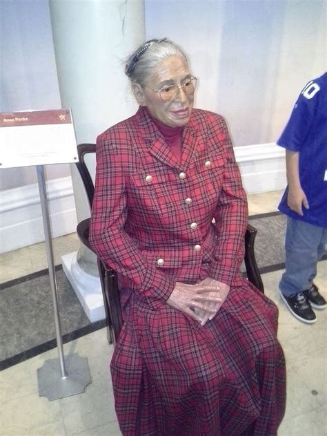 Rosa Parks-wax figure | Wax museum, Fashion, Shirt dress