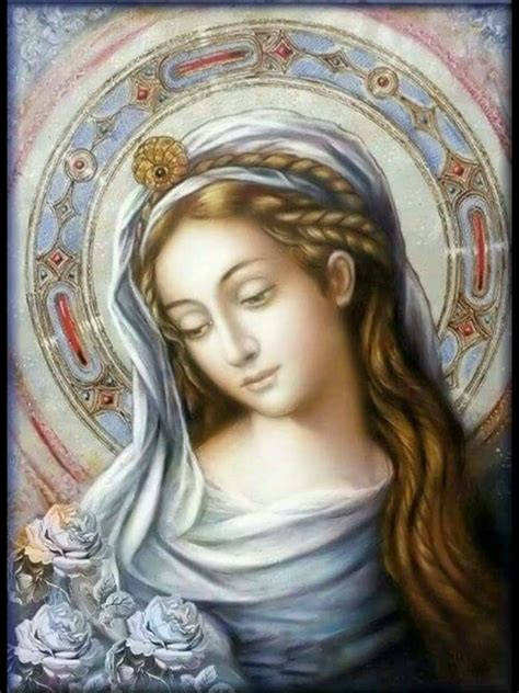 Jesus And Mary Pictures, Catholic Pictures, Mary And Jesus, Divine Mother, Blessed Mother Mary ...