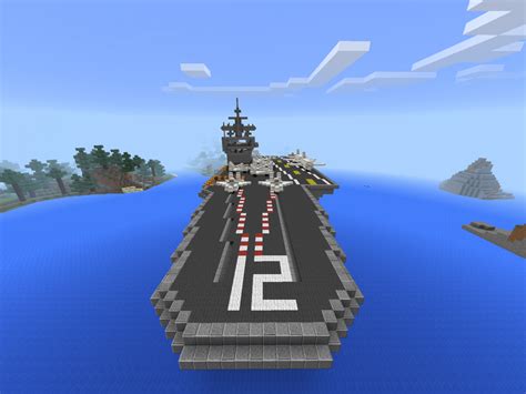 Aircraft Carrier Minecraft Map