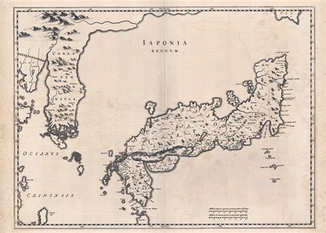 Ancient Japanese Map