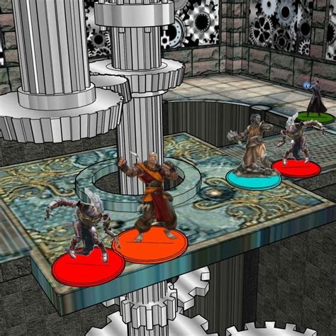 Clock tower 3D DND battlemap | Dnd, Clock tower, Battle