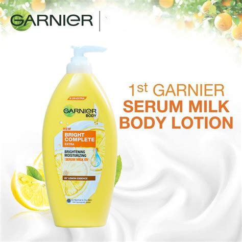 Garnier Body Bright Complete Extra Brightening Moisturizing Serum Milk ...