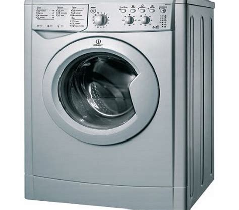 indesit IWDC6125 Silver Washer Dryer - review, compare prices, buy online