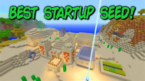 ️ THE BEST STARTUP SEED YOU WILL EVER SEE!!! - Minecraft Xbox One Seed ...