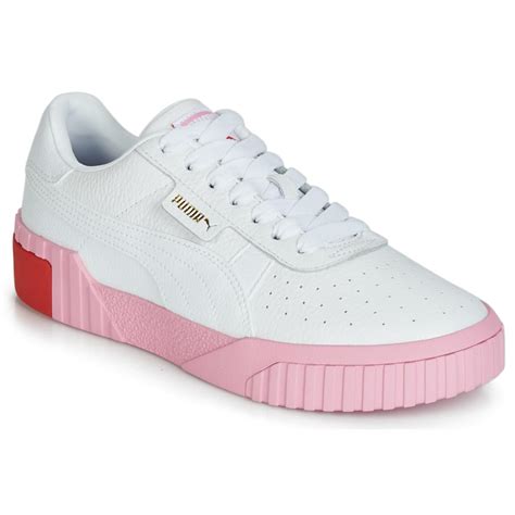 PUMA Wn Cali Fashion.wh-pink Shoes (trainers) - Lyst