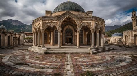 Premium AI Image | The old mosque of jerusalem