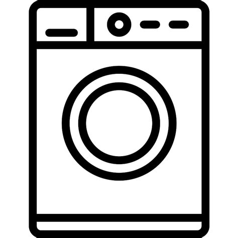 Washing Machine Vector SVG Icon - SVG Repo