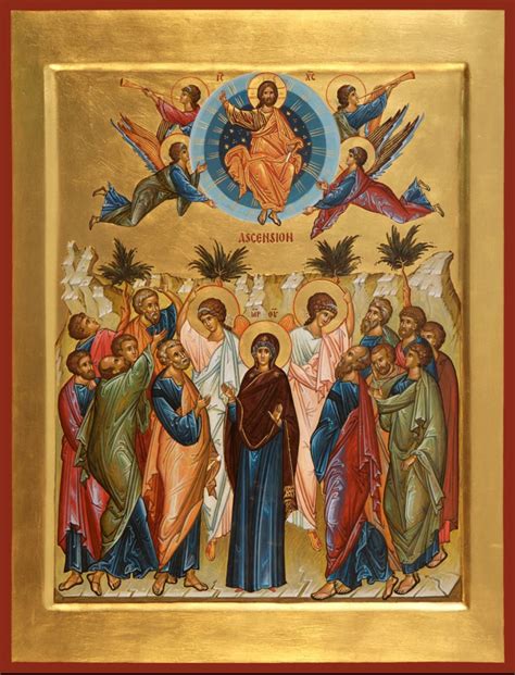 Feast of the the Ascension of Our Lord > Four Evangelists Orthodox ...